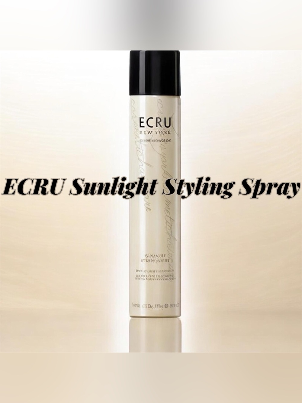ECRU New York Sunlight Styling Spray